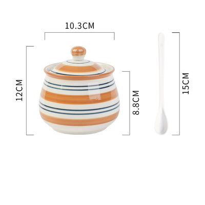 Juego de Recipientes de Cerámica para Condimentos de Cocina - Image 25