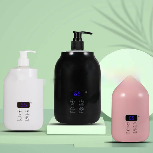 Calentador de Aceites Masaje con Pantalla Táctil y Difusor de Aromas