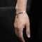 Pulsera de Plata Pura Artesanal Minimalista
