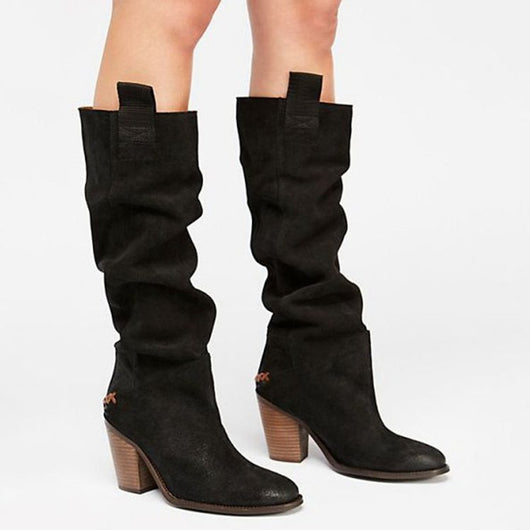 Botas Retro con Tacón Ancho - Image 15