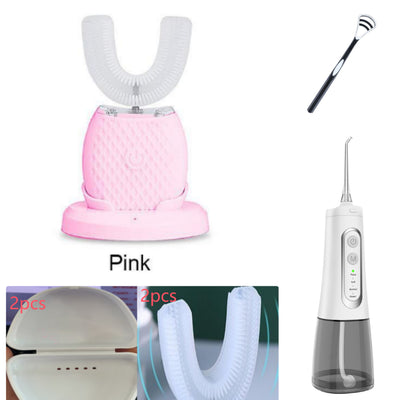 Cepillo de Dientes Eléctrico Automático 360° con Luz Azul y Carga USB - Image 27