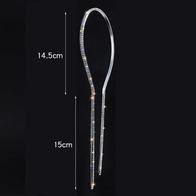 Pasador de Cabello Brillante con Borla - Accesorio Hada de Temperamento Presión - Image 3
