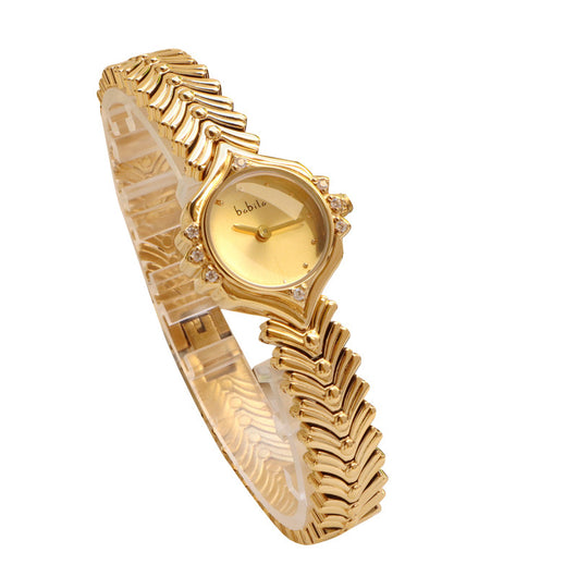 Reloj de Cuarzo para Mujer con Cadena de Bambú - Image 5