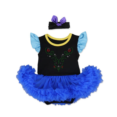 Vestido Dos Piezas Minnie Rojo con Lunares para Niñas - Image 7