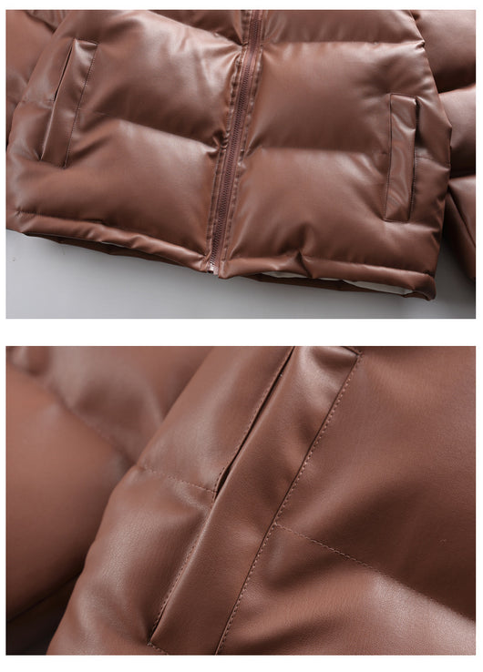 Abrigo de Algodón Retro Holgado y Cálido para Hombre - Image 12