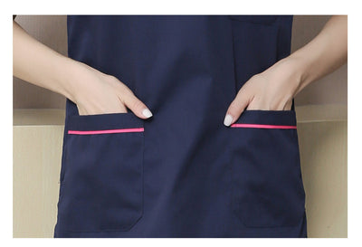 Uniforme Médico de Manga Larga con Peto - Image 12
