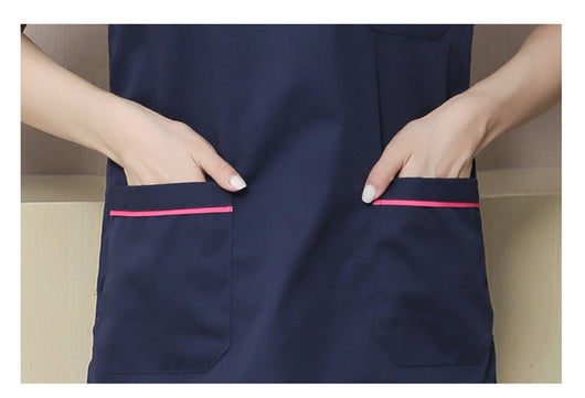 Uniforme Médico de Manga Larga con Peto - Image 12