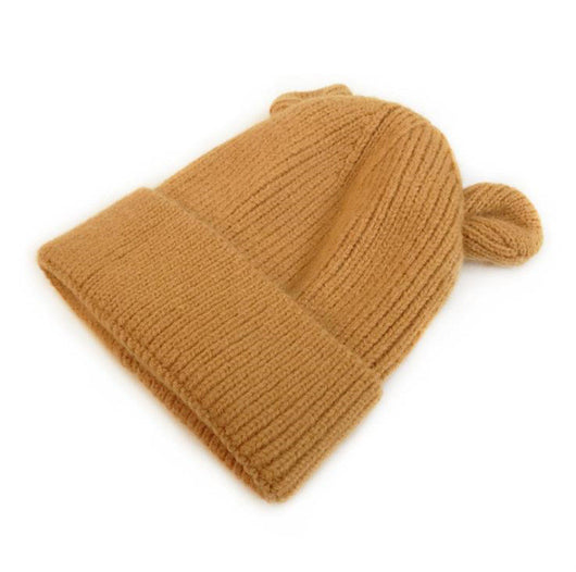 Gorro Infantil Tejido con Orejas de Osito y Puño Cálido - Image 17