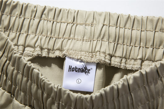 Pantalones Cargo Rectos con Múltiples Bolsillos Estampado Floral Cashew para Hombre - Image 23