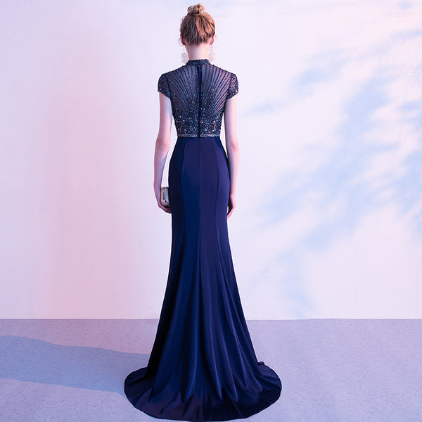 Vestido de Noche Diamante para Mujer - Elegancia Banquete