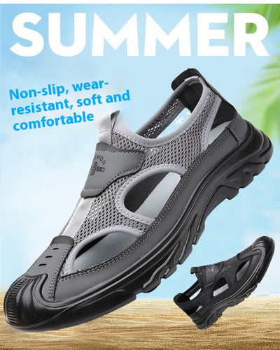 Sandalias Hombre Verano Malla Transpirable Comodas Casuales Playa - Image 10
