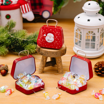 Caja de Dulces Navideña en Hojalata Estilo Bolso - Image 16