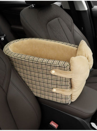 Cama Elevada para Mascotas con Soporte en Consola Central del Auto - Image 22