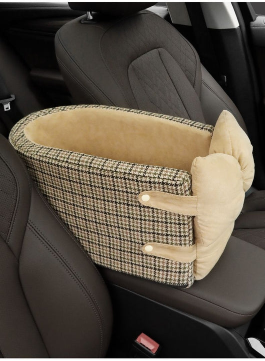 Cama Elevada para Mascotas con Soporte en Consola Central del Auto - Image 22