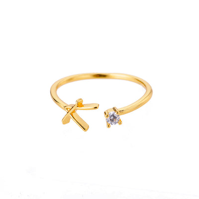 Anillo de Acero Inoxidable Dorado Unisex - Image 24
