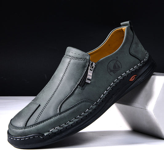 Zapatos Casuales de Cuero con Cordones para Hombre - Estilo Outdoor - Image 2