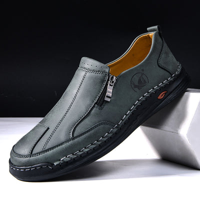 Zapatos Casuales de Cuero con Cordones para Hombre - Estilo Outdoor - Image 2