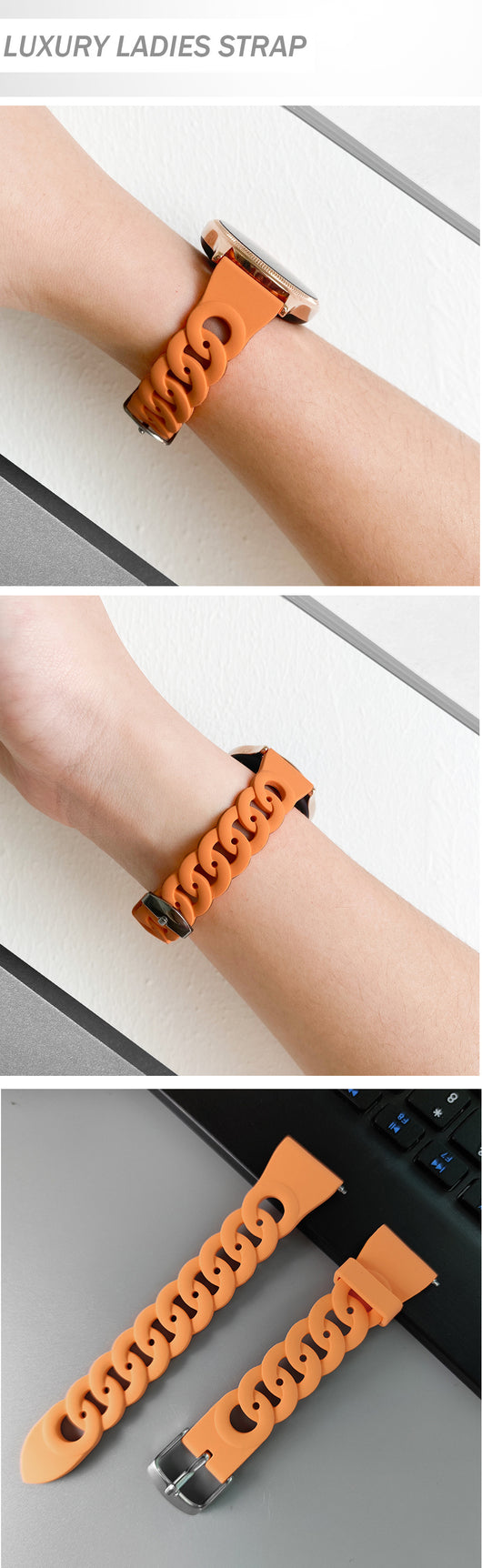 Pulsera Inteligente Universal de Silicona para Smartwatch - Image 20