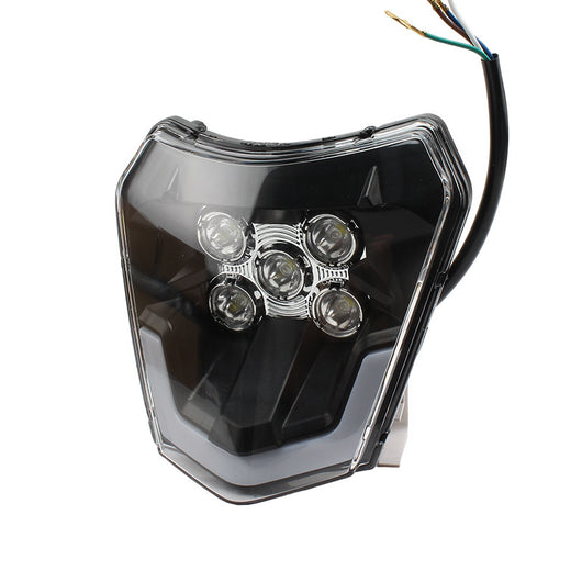 Faro LED de Motocicleta con Luces de Circulación Diurna de 5 Lámparas - Image 3