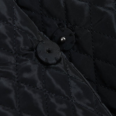 Chaqueta de Algodón Suelta Talla Grande con Botones Traseros - Largo Rodilla Primavera - Image 16