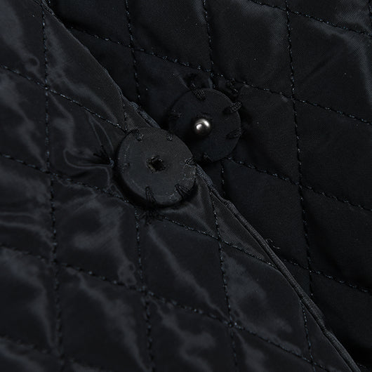 Chaqueta de Algodón Suelta Talla Grande con Botones Traseros - Largo Rodilla Primavera - Image 16