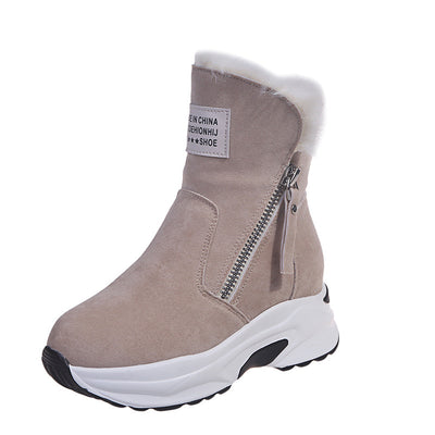 Zapatos Casuales de Algodón con Suela Gruesa y Forro Térmico - Image 15