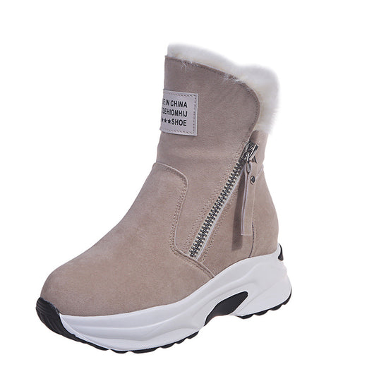 Zapatos Casuales de Algodón con Suela Gruesa y Forro Térmico - Image 15