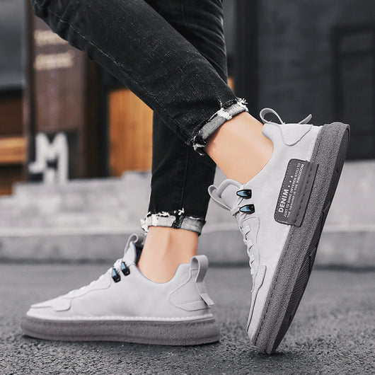 Tenis Casuales de Cuero para Hombre - Versátiles y Duraderos - Image 4