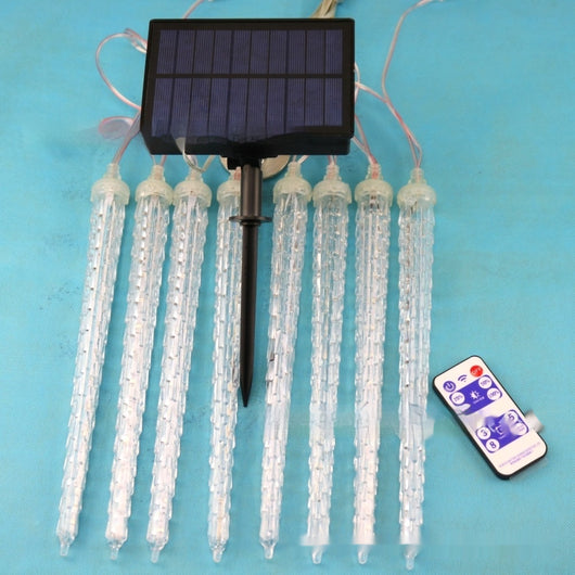 Lámpara Solar Navideña con Luces LED en Forma de Cono de Hielo - Image 11
