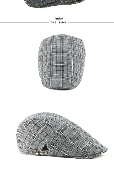 Gorra Vintage British Gingham para Hombre - Image 12