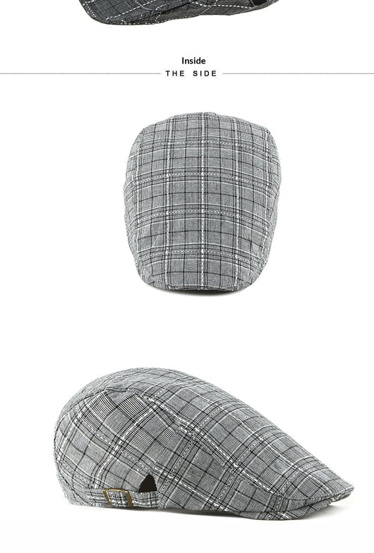 Gorra Vintage British Gingham para Hombre - Image 12