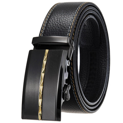 Cinturón de Cuero para Hombre con Hebilla Automática - Image 16