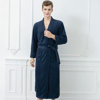 Bata de Baño Unisex Cuatro Estaciones - Estilo Japonés y Coreano para Parejas - Image 9