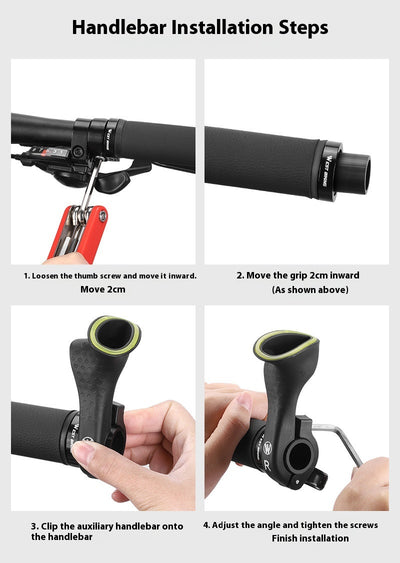 Manillar Ajustable Universal para Bicicleta - Comodidad y Control Total - Image 22