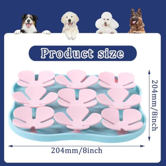Comedero Lento Silicona Masticable Antiansidad para Perros
