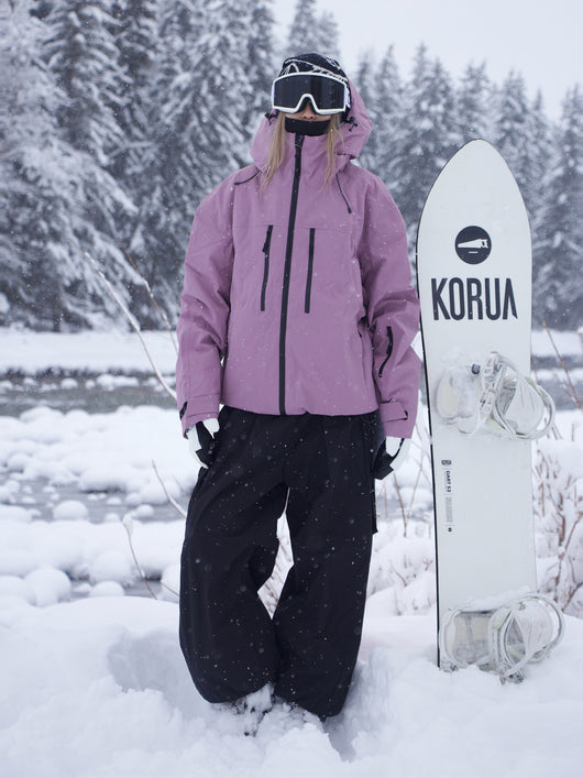 Chaqueta de Snowboard Impermeable y Transpirable con Adhesivo de Presión Total - Image 10