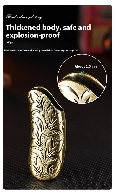 Encendedor Metálico con Protector de Seguridad - Diseño Ergonómico - Image 28