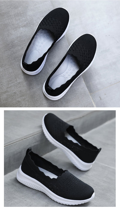 Zapatos Deportivos Tejidos Voladores Talla Grande para Mujer - Image 35