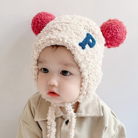Gorro de Peluche Suave para Bebé