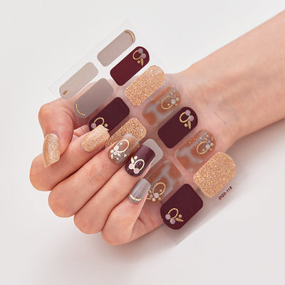 Uñas Adhesivas 3D con Efecto Láser y Bronceado - Diseño Premium - Image 11