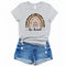 Playera BE KIND Estampado Carta Manga Corta
