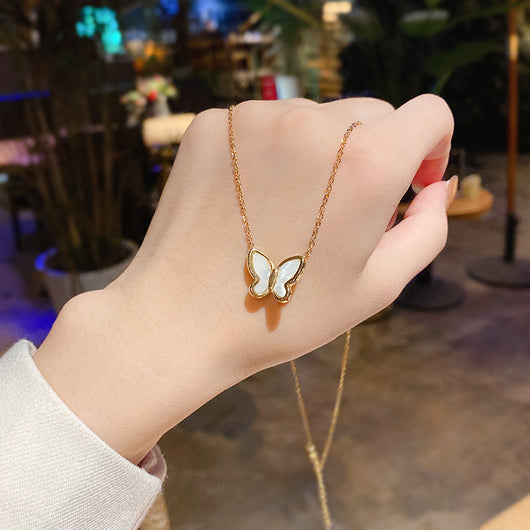 Collar de Perla en Acero Titanio de Diseño Exclusivo para Mujer - Image 12