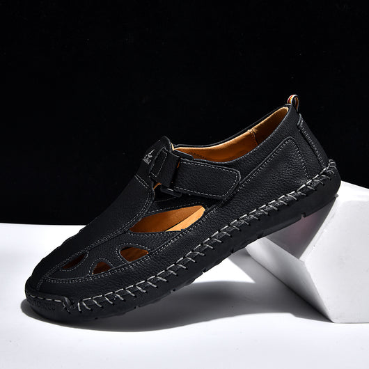 Sandalias Cerradas Tejidas a Mano para Hombre - Transpirables y Cómodas - Image 12