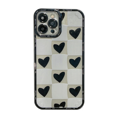 Funda Transparente para Teléfono Amor en Tablero de Ajedrez - Image 9