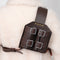 Outdoor Fencing Double Scabbard Straps Dark brown
