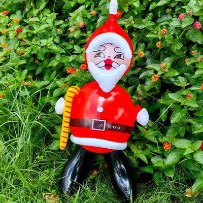 Papá Noel Inflable de PVC - Decoración Navideña Gigante - Image 4