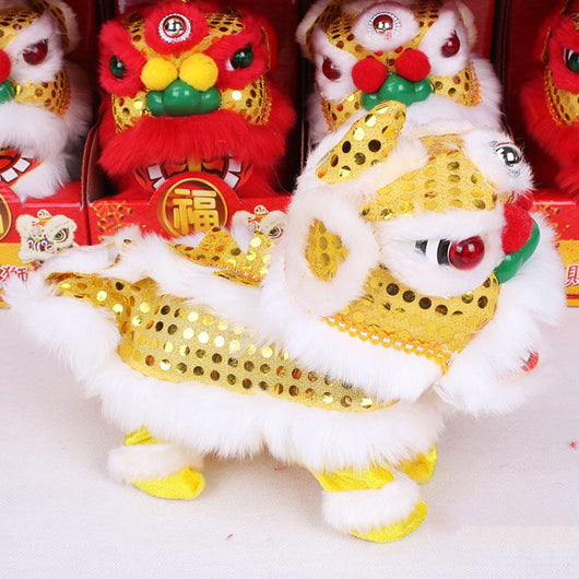 Peluche León Eléctrico Interactivo con Características Chinas - Image 9