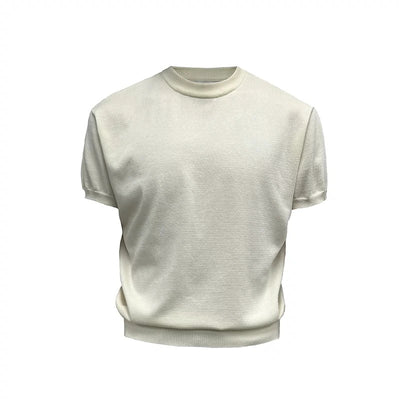 Playera Ajustada Deportiva de Algodón Pima - Cuello Ribeteado para Hombre - Image 7