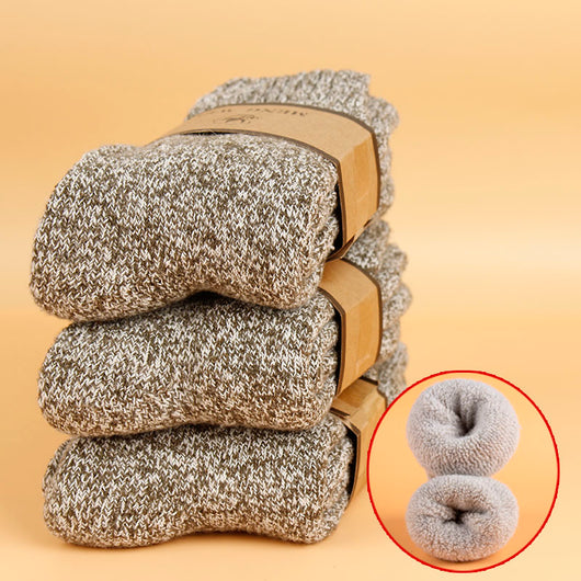Calcetines Térmicos Largos para Hombre con Forro de Terciopelo y Lana - Image 18