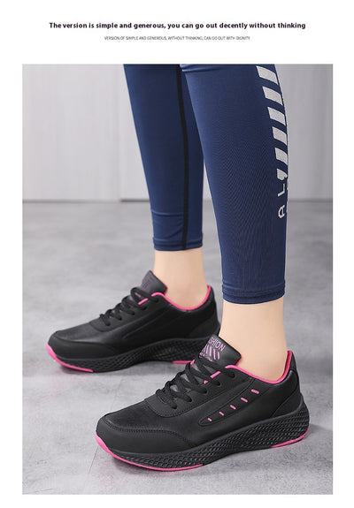 Tenis Casuales para Mujer Punta Redonda Suela Plana Cómodos - Image 14